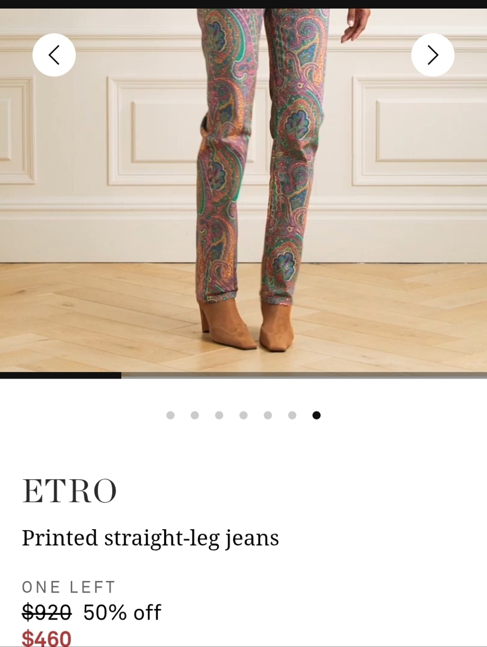 Etro Luxury Paisley Skinny Jeans-28 - Picture 4 of 17